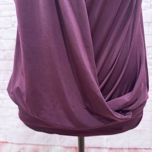 Express purple party top size small petite - Picture 3 of 9